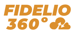 Logotipo de Fidelio360, tienda virtual de DistriSantiago
